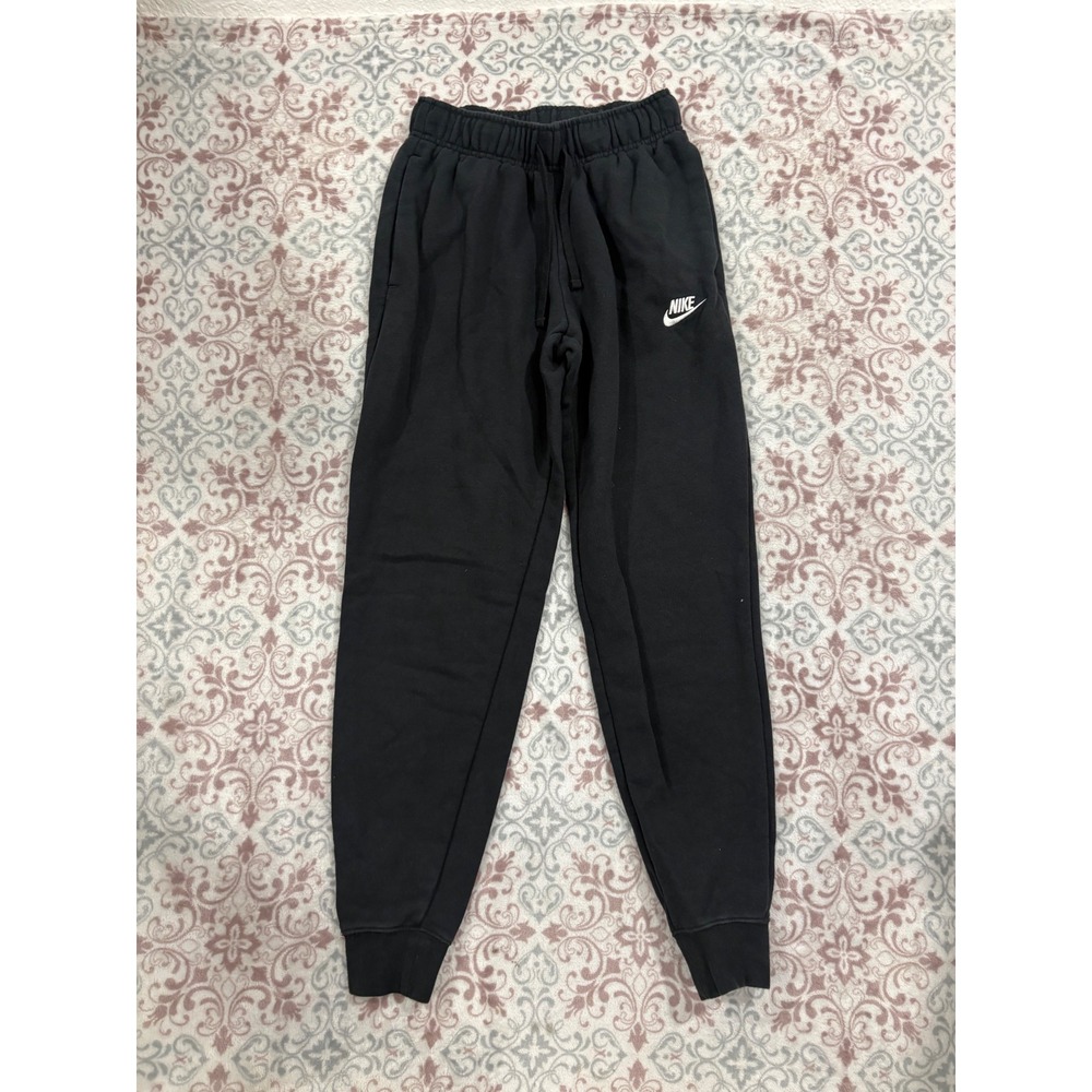 Nike Sportswear Club Fleece Joggers Black Sweatpants XS BV2671-010
